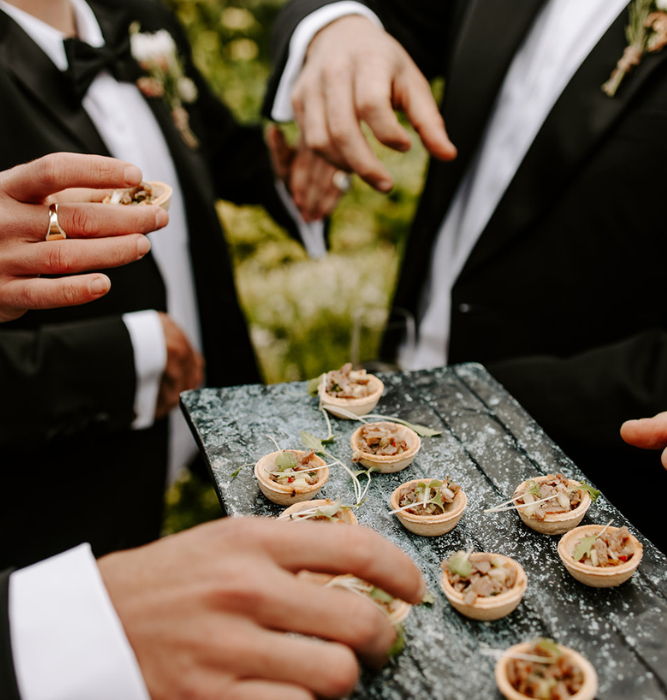 You are currently viewing Choosing your canapés